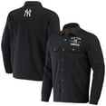 thumbnail image 1 of Men's Darius Rucker Collection by Fanatics Black New York Yankees Ringstop-Full-Snap Shacket, 1 of 3