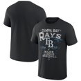thumbnail image 1 of Men's Darius Rucker Collection by Fanatics  Black Tampa Bay Rays Beach Splatter T-Shirt, 1 of 3