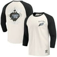 thumbnail image 1 of Men's Darius Rucker Collection by Fanatics Black/White Tampa Bay Rays Cooperstown Collection Raglan 3/4-Sleeve T-Shirt, 1 of 3
