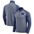 thumbnail image 1 of Men's Darius Rucker Collection by Fanatics Blue New York Giants Tonal Quarter-Zip Jacket, 1 of 3