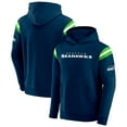 thumbnail image 1 of Men's Darius Rucker Collection by Fanatics College Navy Seattle Seahawks Football Washed Pullover Hoodie, 1 of 4