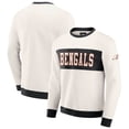 thumbnail image 1 of Men's Darius Rucker Collection by Fanatics  Cream Cincinnati Bengals Colorblock Pullover Sweatshirt, 1 of 6