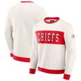 thumbnail image 1 of Men's Darius Rucker Collection by Fanatics  Cream Kansas City Chiefs Colorblock Pullover Sweatshirt, 1 of 6