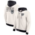 thumbnail image 1 of Men's Darius Rucker Collection by Fanatics Cream Las Vegas Raiders Distressed Graphics Full-Zip Hoodie, 1 of 6