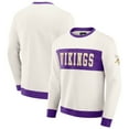 thumbnail image 1 of Men's Darius Rucker Collection by Fanatics  Cream Minnesota Vikings Colorblock Pullover Sweatshirt, 1 of 6