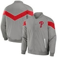 thumbnail image 1 of Men's Darius Rucker Collection by Fanatics Gray Philadelphia Phillies Baseball Raglan Full-Snap Jacket, 1 of 3
