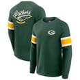 thumbnail image 1 of Men's Darius Rucker Collection by Fanatics Green Green Bay Packers Waffle-Knit Raglan Long Sleeve Henley T-Shirt, 1 of 6