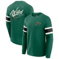 thumbnail image 1 of Men's Darius Rucker Collection by Fanatics Green Minnesota Wild Waffle-Knit Raglan Long Sleeve Henley T-Shirt, 1 of 6
