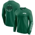 thumbnail image 1 of Men's Darius Rucker Collection by Fanatics Green New York Jets Washed Waffle-Knit Long Sleeve T-Shirt, 1 of 3