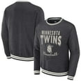 thumbnail image 1 of Men's Darius Rucker Collection by Fanatics  Heather Charcoal Minnesota Twins Vintage Pullover Sweatshirt, 1 of 3