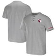 thumbnail image 1 of Men's Darius Rucker Collection by Fanatics Heather Gray Cleveland Guardians Henley T-Shirt, 1 of 3