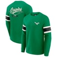 thumbnail image 1 of Men's Darius Rucker Collection by Fanatics Kelly Green Philadelphia Eagles Waffle-Knit Raglan Long Sleeve Henley T-Shirt, 1 of 6