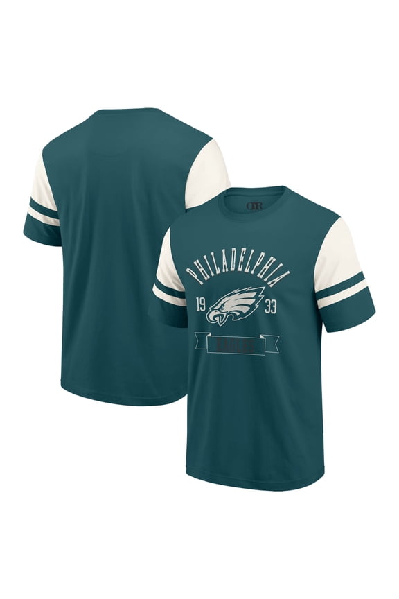 Men's Darius Rucker Collection by Fanatics Midnight Green Philadelphia Eagles Football T-Shirt