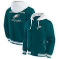 thumbnail image 1 of Men's Darius Rucker Collection by Fanatics Midnight Green Philadelphia Eagles Full-Snap Hoodie Jacket, 1 of 6
