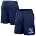 thumbnail image 1 of Men's Darius Rucker Collection by Fanatics Navy Cleveland Guardians Team Color Shorts, 1 of 3