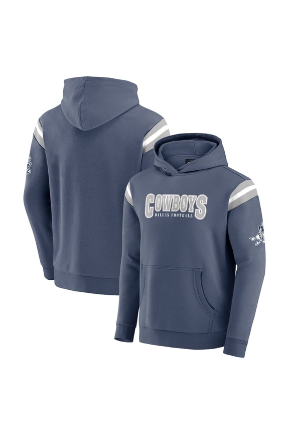 Men's Darius Rucker Collection by Fanatics Navy Dallas Cowboys Throwback Pullover Hoodie