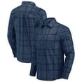 thumbnail image 1 of Men's Darius Rucker Collection by Fanatics Navy Detroit Tigers Thin Wale Corduroy Plaid Button Up Shirt, 1 of 6