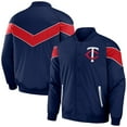 thumbnail image 1 of Men's Darius Rucker Collection by Fanatics Navy Minnesota Twins Baseball Raglan Full-Snap Jacket, 1 of 3