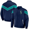 thumbnail image 1 of Men's Darius Rucker Collection by Fanatics Navy Seattle Mariners Baseball Raglan Full-Snap Jacket, 1 of 3