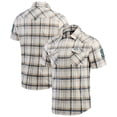 thumbnail image 1 of Men's Darius Rucker Collection by Fanatics Navy Seattle Mariners Plaid Full-Snap Shirt, 1 of 4