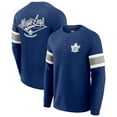 thumbnail image 1 of Men's Darius Rucker Collection by Fanatics Navy Toronto Maple Leafs Waffle-Knit Raglan Long Sleeve Henley T-Shirt, 1 of 6