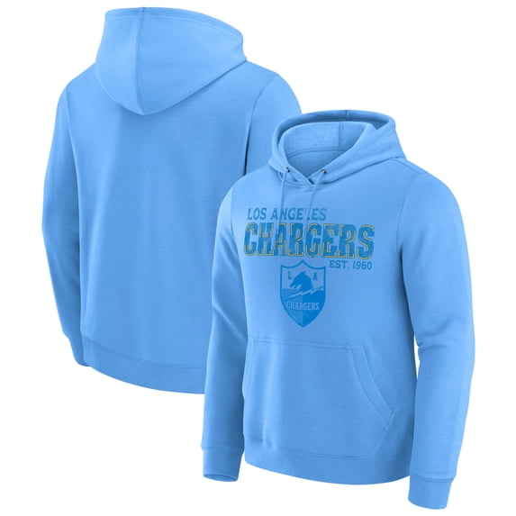 Men's Darius Rucker Collection by Fanatics Powder Blue Los Angeles Chargers Hoodie