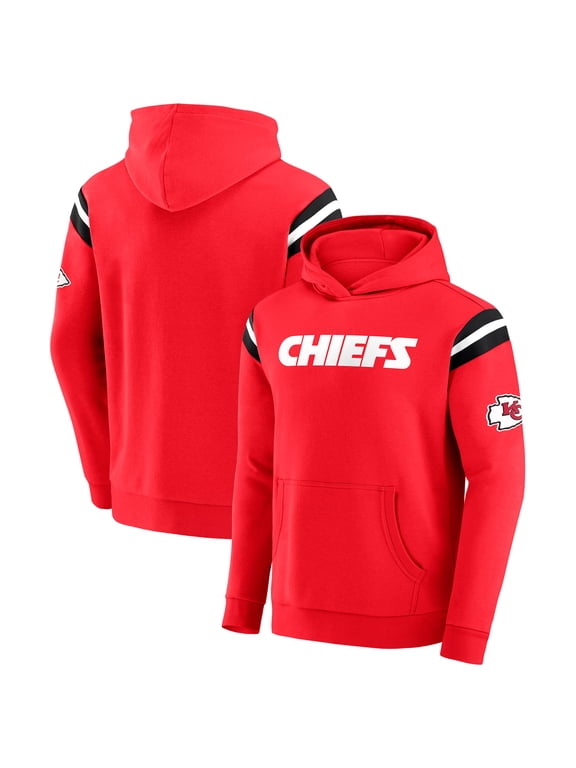 Men's Darius Rucker Collection by Fanatics Red Kansas City Chiefs Football Washed Pullover Hoodie