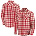 thumbnail image 1 of Men's Darius Rucker Collection by Fanatics Red St. Louis Cardinals Plaid Flannel Button-Up Shirt, 1 of 3