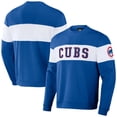 thumbnail image 1 of Men's Darius Rucker Collection by Fanatics Royal Chicago Cubs Stripe Pullover Sweatshirt, 1 of 3