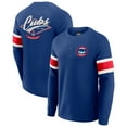 thumbnail image 1 of Men's Darius Rucker Collection by Fanatics Royal Chicago Cubs Waffle-Knit Raglan Long Sleeve Henley T-Shirt, 1 of 6