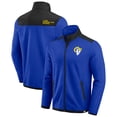 thumbnail image 1 of Men's Darius Rucker Collection by Fanatics Royal Los Angeles Rams Color Block Polar Fleece Full-Zip Jacket, 1 of 5