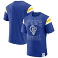 thumbnail image 1 of Men's Darius Rucker Collection by Fanatics  Royal Los Angeles Rams Football Stripe Sleeve T-Shirt, 1 of 6