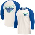 thumbnail image 1 of Men's Darius Rucker Collection by Fanatics Royal/White Seattle Seahawks Raglan 3/4 Sleeve T-Shirt, 1 of 3