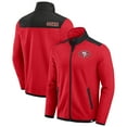 thumbnail image 1 of Men's Darius Rucker Collection by Fanatics Scarlet San Francisco 49ers Color Block Polar Fleece Full-Zip Jacket, 1 of 5