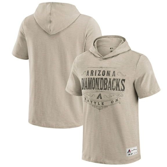 Men's Darius Rucker Collection by Fanatics Tan Arizona Diamondbacks Hooded T-Shirt
