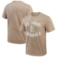 thumbnail image 1 of Men's Darius Rucker Collection by Fanatics Tan St. Louis Cardinals Sun Faded T-Shirt, 1 of 4