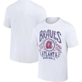 thumbnail image 1 of Men's Darius Rucker Collection by Fanatics White Atlanta Braves Distressed Rock T-Shirt, 1 of 3