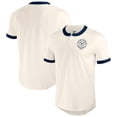 thumbnail image 1 of Men's Darius Rucker Collection by Fanatics White Cleveland Guardians Henley Raglan T-Shirt, 1 of 3