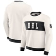 thumbnail image 1 of Men's Darius Rucker Collection by Fanatics  Cream NHL-Logo Colorblock Pullover Sweatshirt, 1 of 6