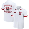 thumbnail image 1 of Men's Darius Rucker Collection by Fanatics  White St. Louis Cardinals Bowling Button-Up Shirt, 1 of 3