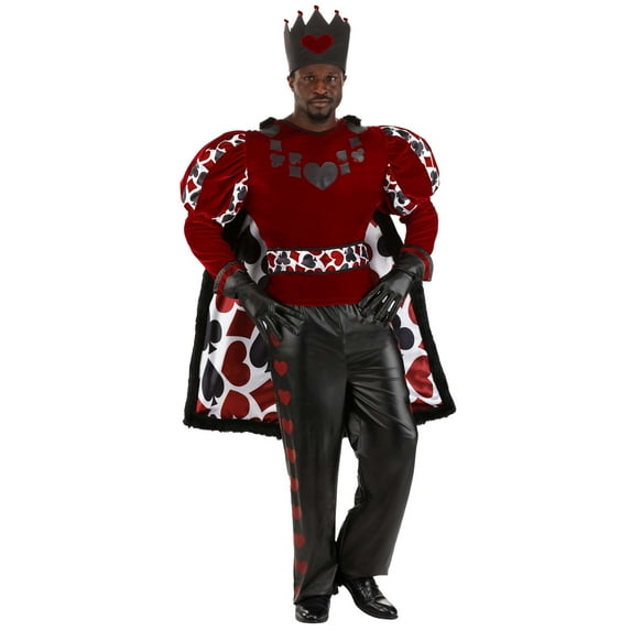 Men's Dark King of Hearts Costume