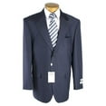 thumbnail image 1 of Men's Dark Navy 2 Button Affordable Cheap Discounted Cheap Priced Business Suits Clearance Sale Online Sale, 1 of 1