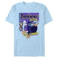 thumbnail image 1 of Men's Darkwing Duck Comic Cover Graphic Tee Light Blue Medium, 1 of 4