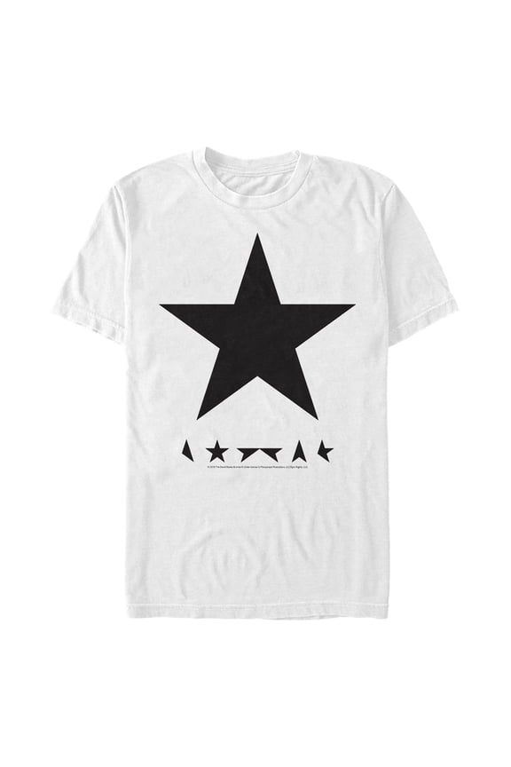 Men's David Bowie Blackstar Symbol Graphic T-Shirt