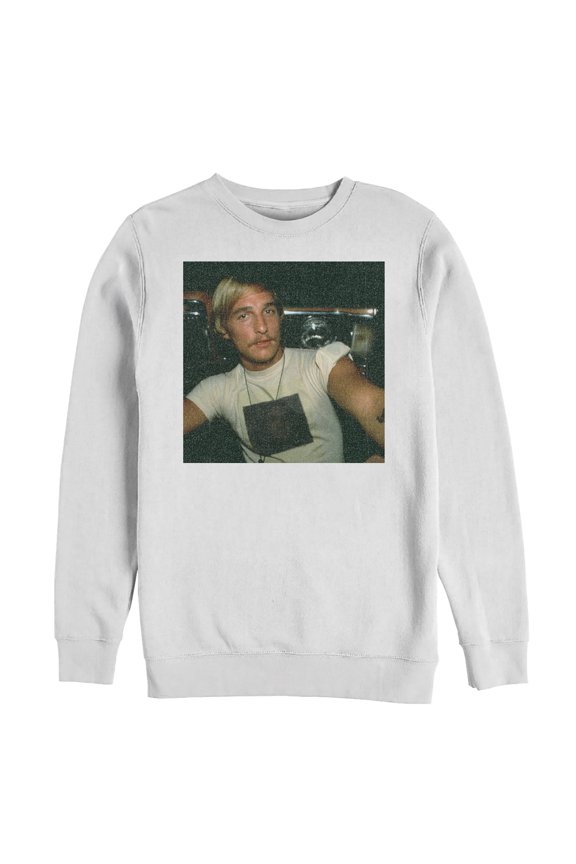 Men's Dazed and Confused Ultimate Party Boy  Sweatshirt White Large