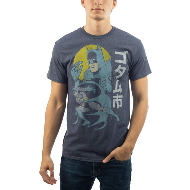 Men's Dc Comics Batman Vintage Kanji Graphic T-shirt - Walmart.com