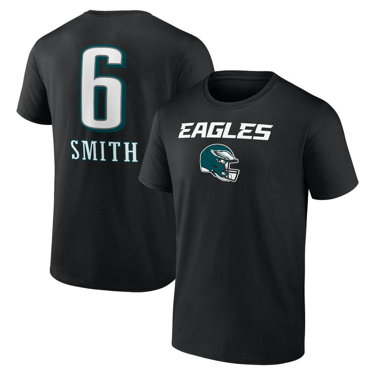 Men's DeVonta Smith Black Philadelphia Eagles Team Wordmark Player