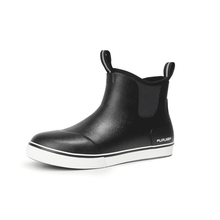 Men s Ankle Deck Boots Fishing Boots Rain Waterproof