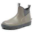thumbnail image 1 of Lcamaw Men's Deck Boots, Waterproof Ankle Rain Boots with Anti-Slip Traction, Rubber Garden & Fishing Boots for Boating, Camping, Farming & Outdoor Work, 1 of 6