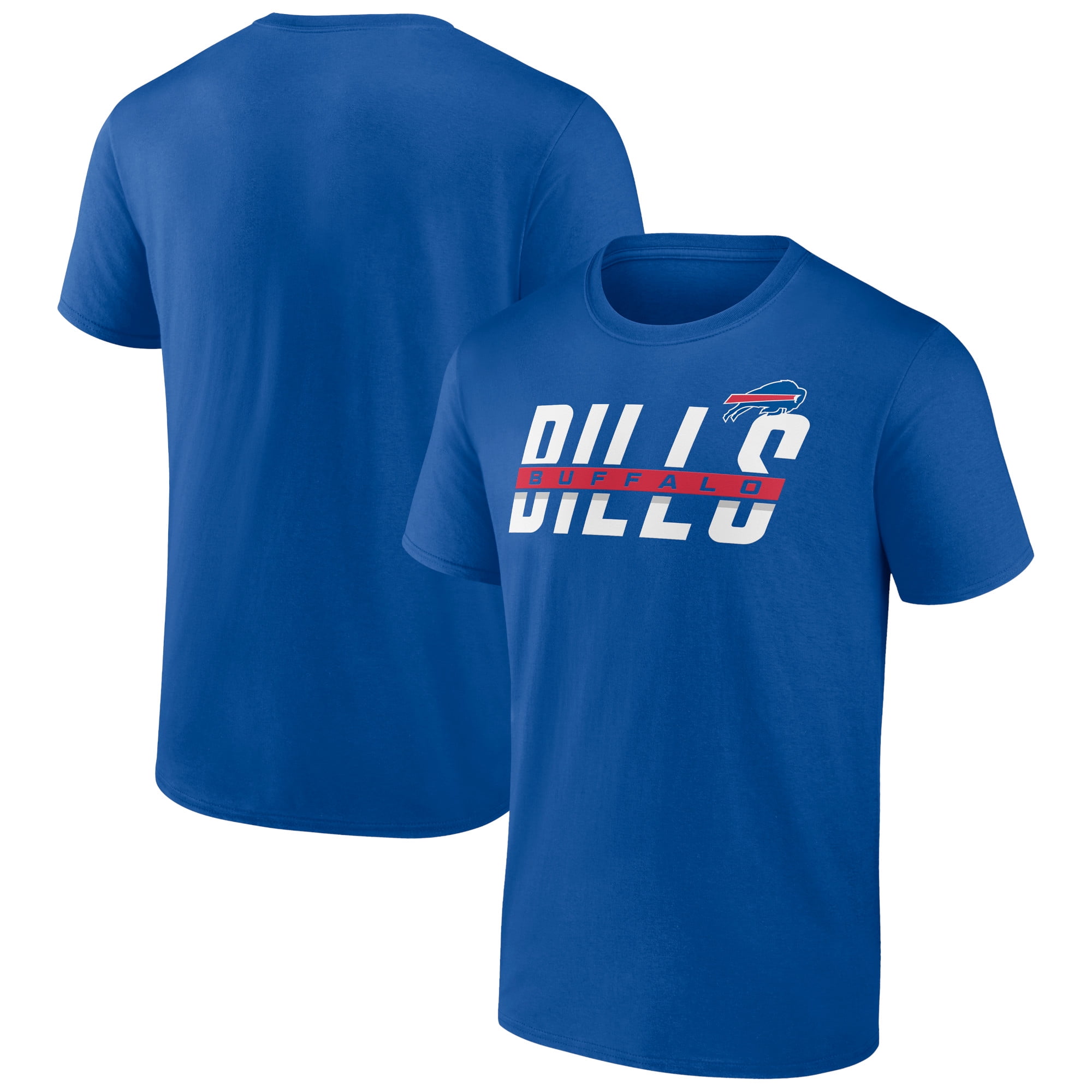 Men's Deep Royal Buffalo Bills Big Strike T-Shirt - Walmart.com